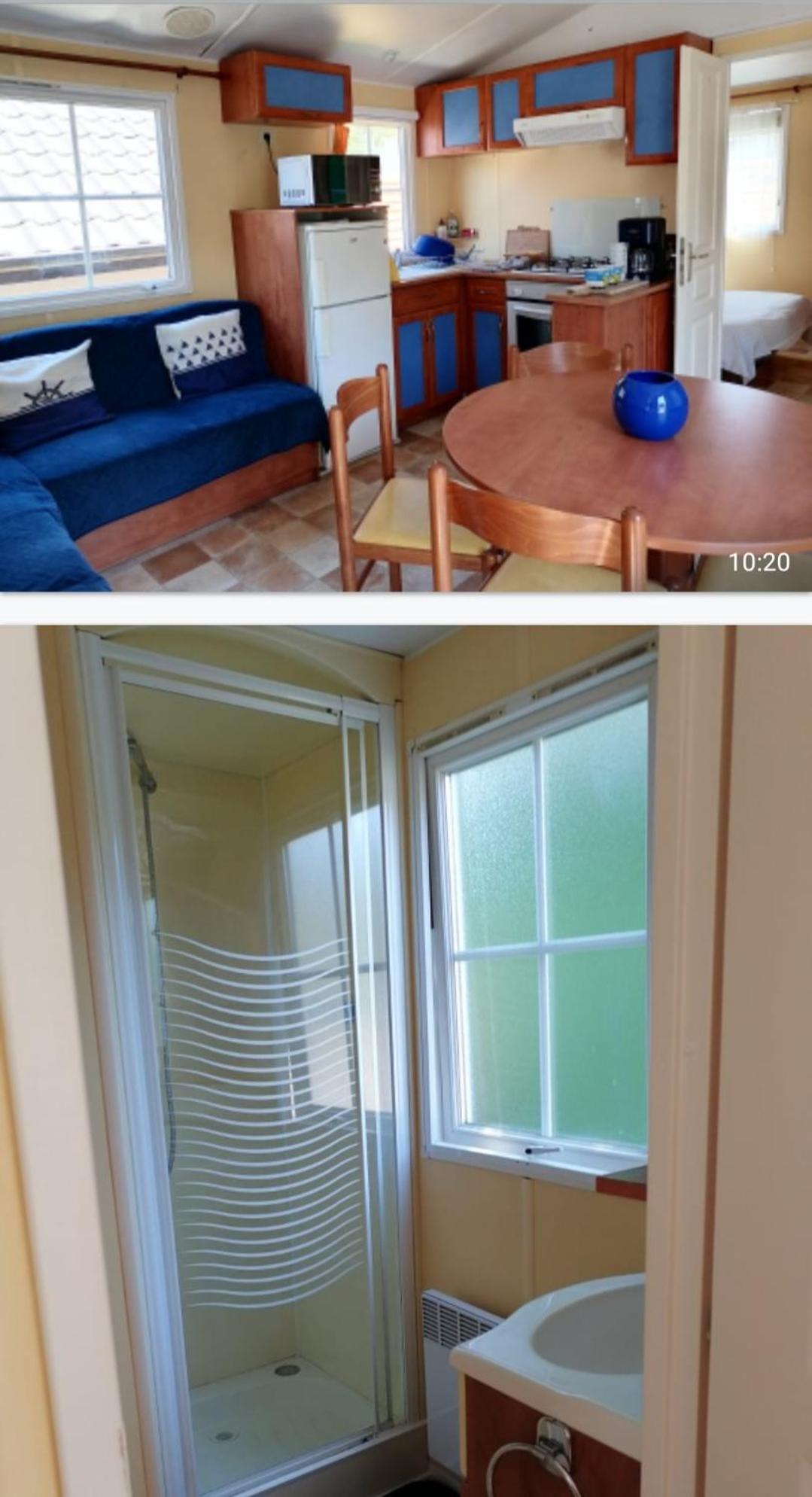 Mobile-Home Avec Terrasse Тонон-ле-Бен Экстерьер фото